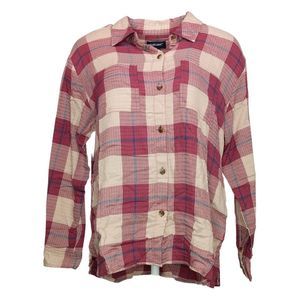 Studio Park x Courtney Khondabi Women's Sz S Spring Plaid  A491908 Relaxed fit